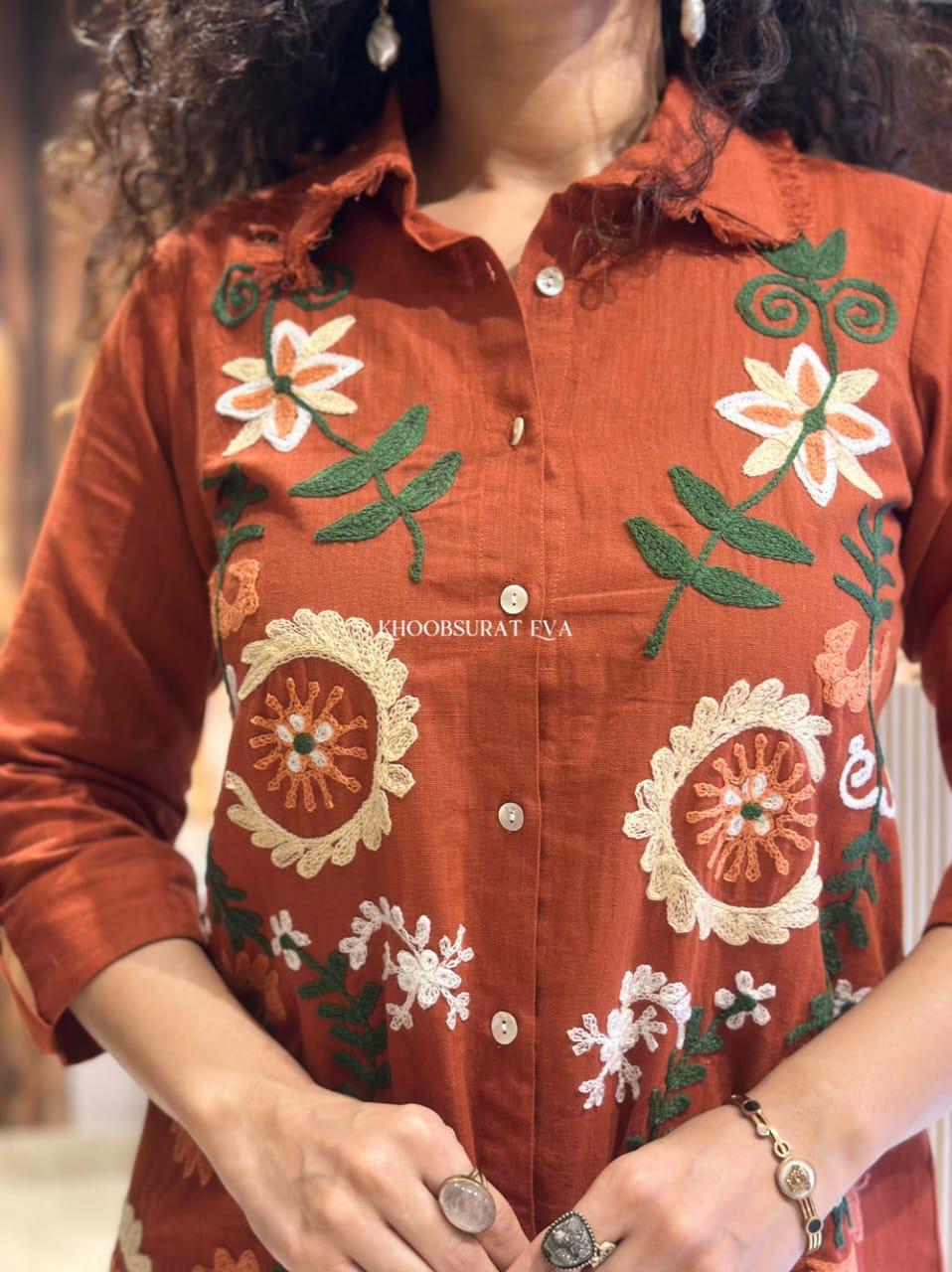 Beautiful Cotton Flex Embroidery Cord Set