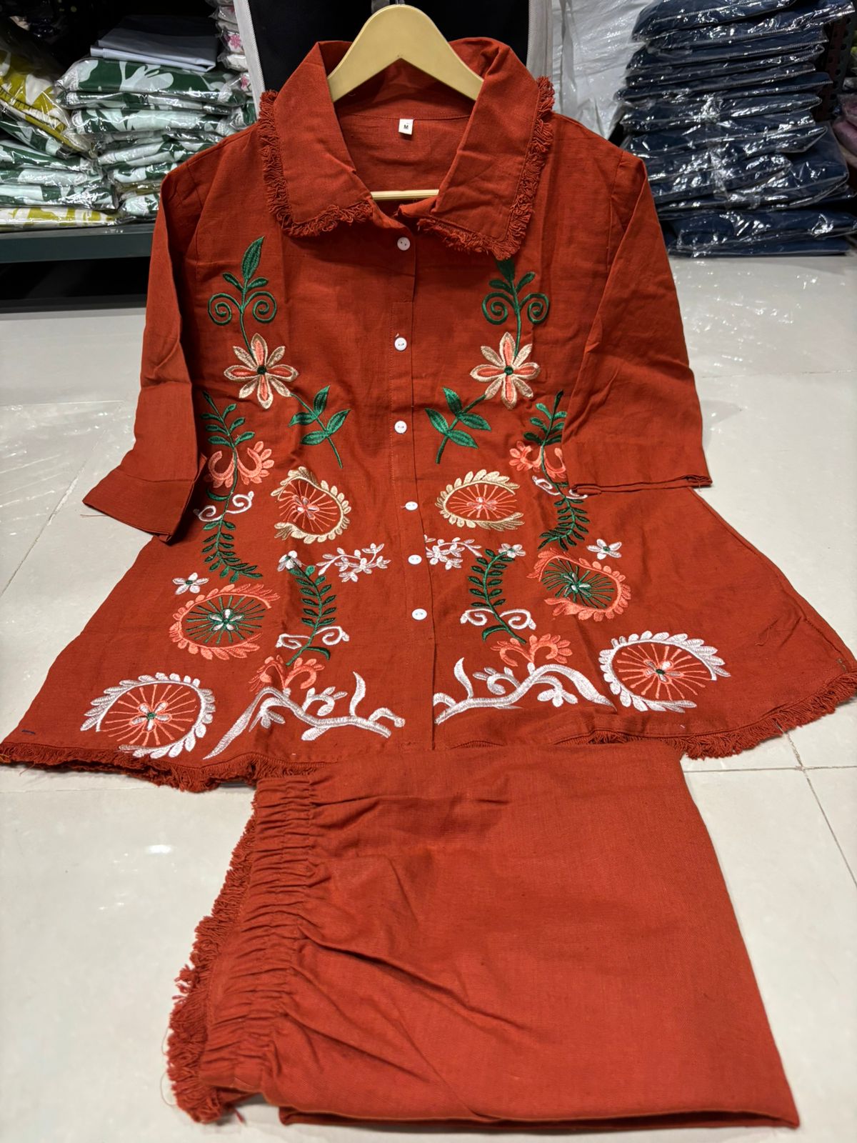 Beautiful Cotton Flex Embroidery Cord Set